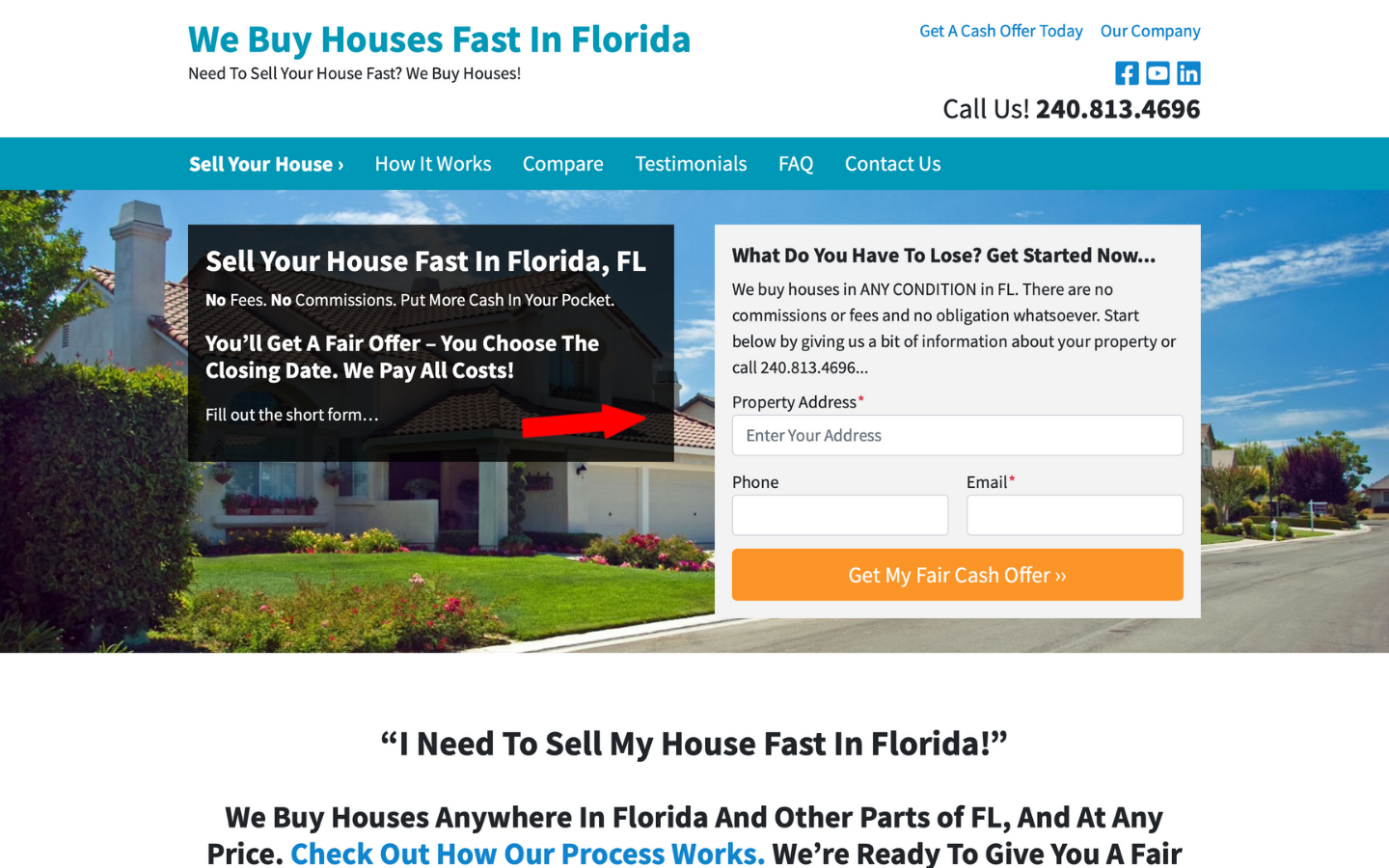 We Buy Houses Fast in Florida