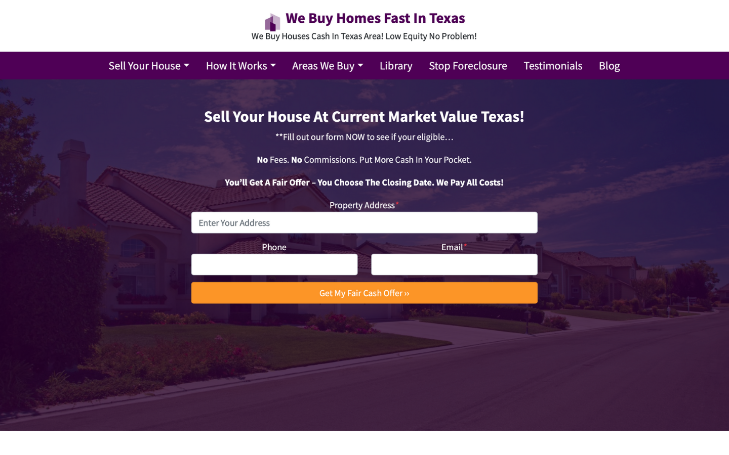 We Buy Homes Cash in Texas